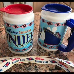 Disney Cruise Drink mugs